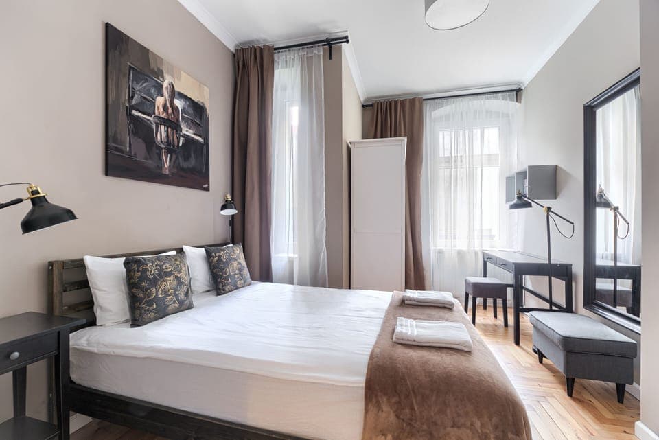 Superior Apartment, 1 Double Bed with Sofa bed, Non Smoking | 1 bedroom, premium bedding, individually decorated