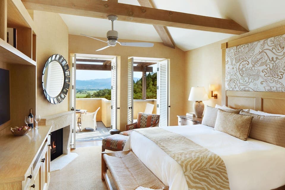 Hillside View Room | Minibar, in-room safe, iron/ironing board, free WiFi