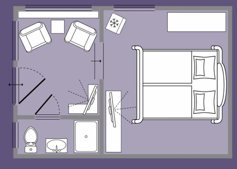 Room (Ahnenzimmer) | Egyptian cotton sheets, premium bedding, in-room safe, blackout drapes