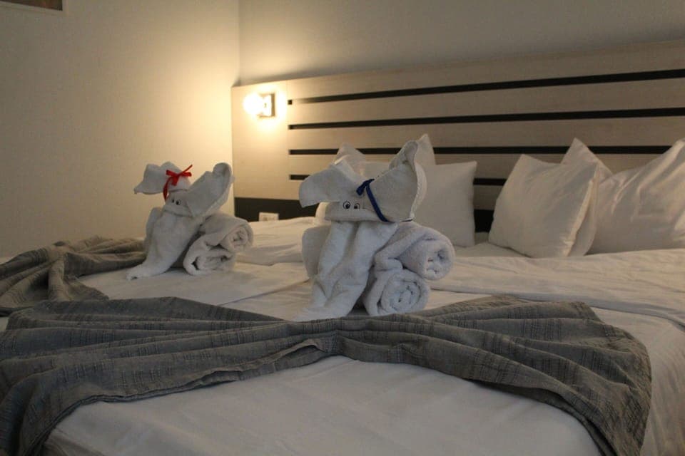 Minibar, in-room safe, desk, blackout drapes