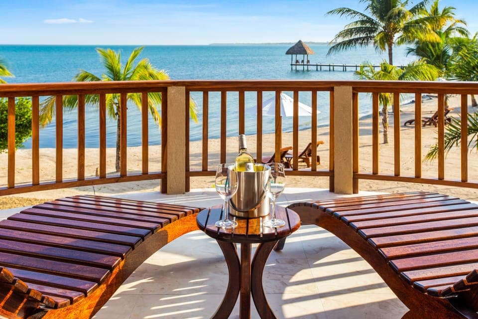 Dolphin Luxury Bungalow, 1 Bedroom, Ocean View | Balcony view