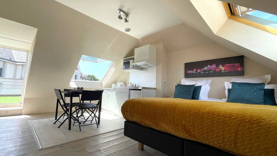 Chambre Familiale | Premium bedding, Select Comfort beds, individually decorated