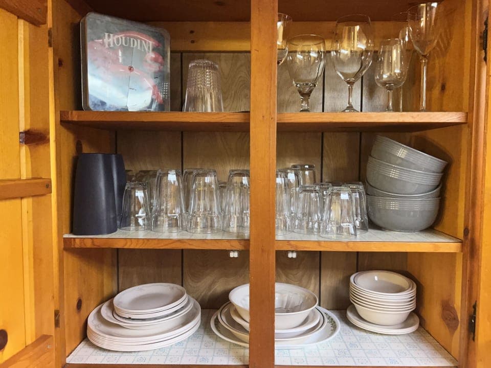 Family Cabin, Ensuite (Oakwood) | Private kitchen