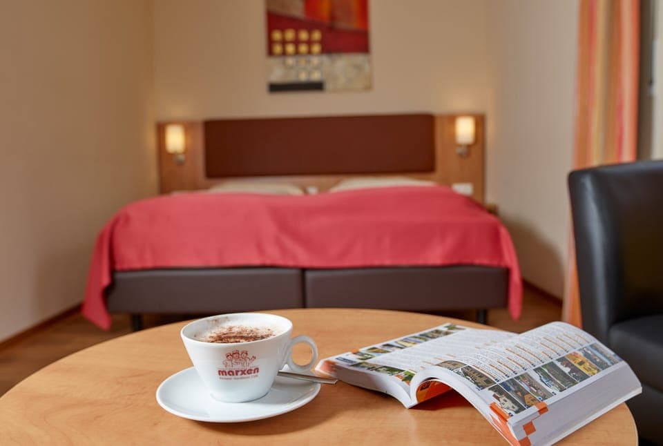 Comfort Double Room, Balcony | Premium bedding, desk, blackout drapes, iron/ironing board