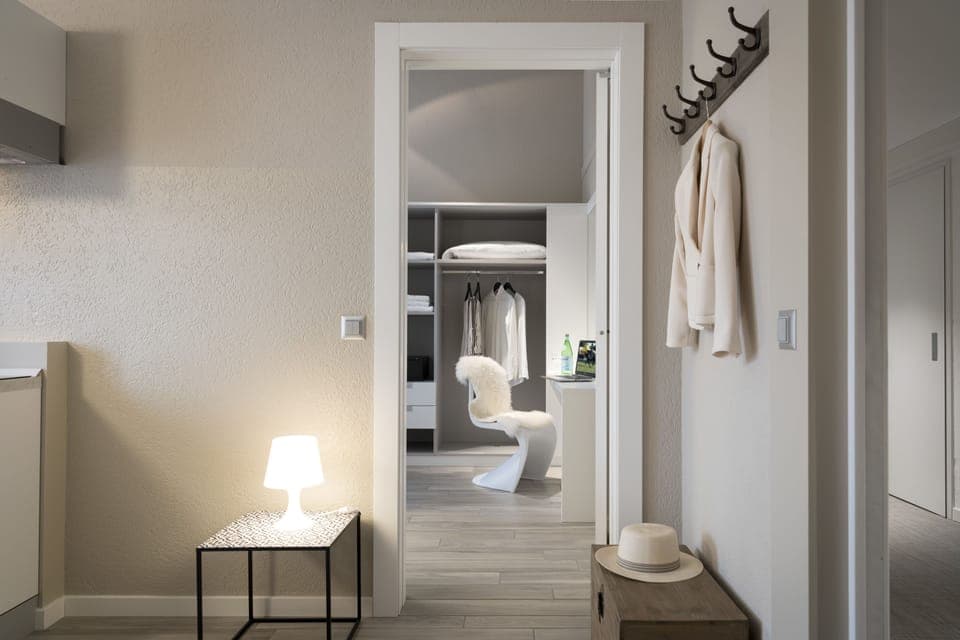 Business Apartment, 1 Bedroom | Living area | Flat-screen TV