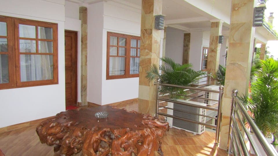 Romantic Double Room, 1 Queen Bed with Sofa bed, Bathtub | View from room