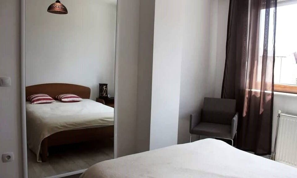 Apartment, 1 Bedroom, Non Smoking, City View | Desk, blackout drapes, iron/ironing board, free WiFi