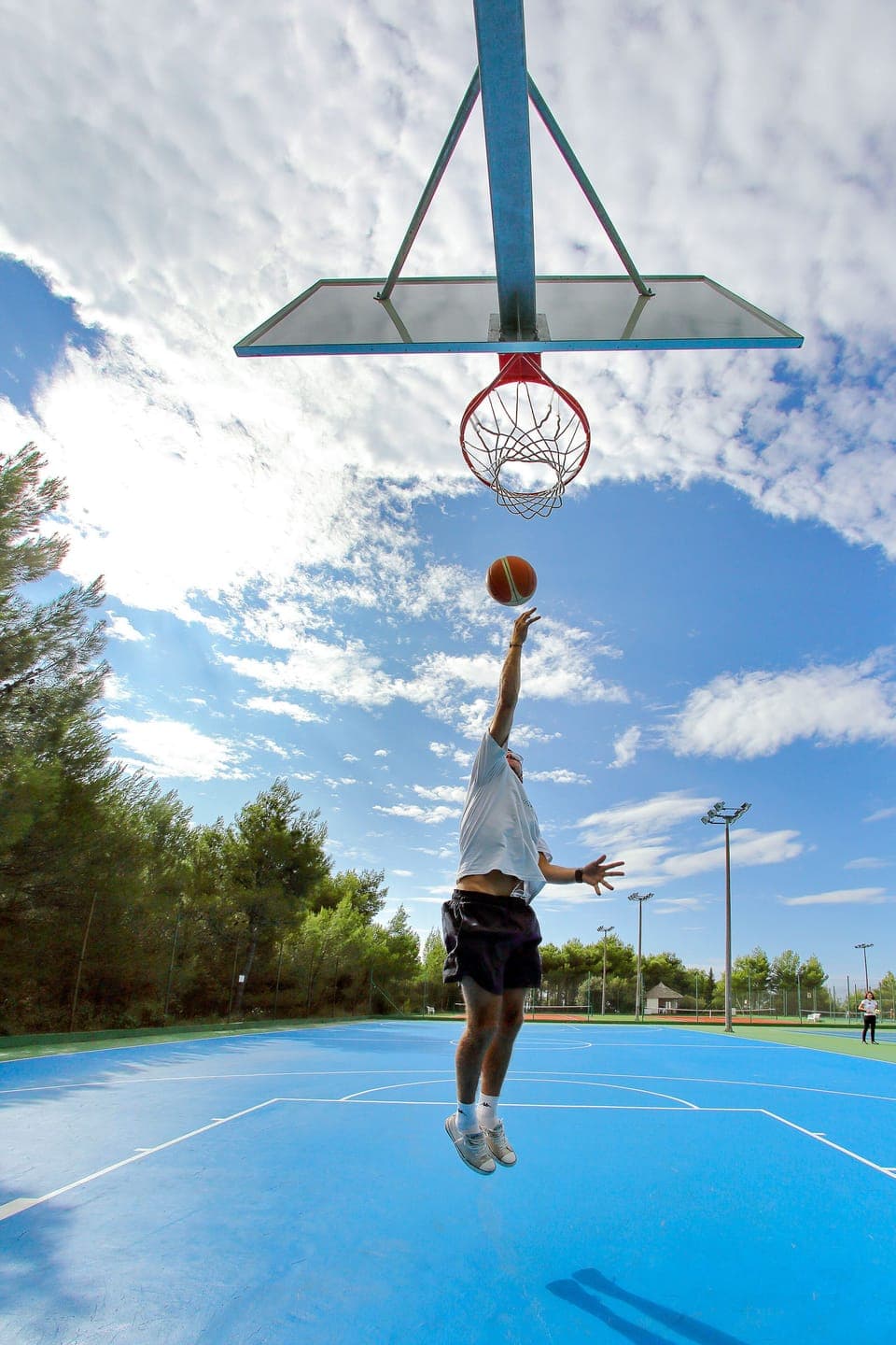 Basketball court