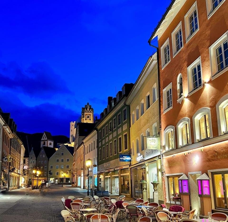 Front of property - evening/night