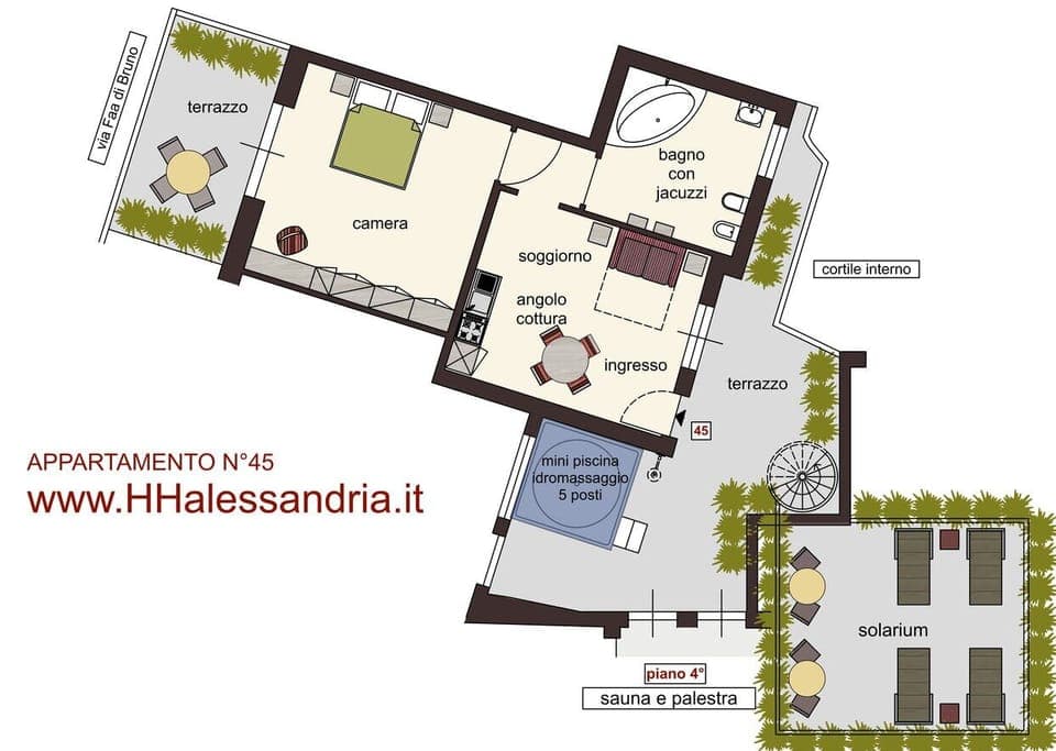 Superior Suite | Floor plan