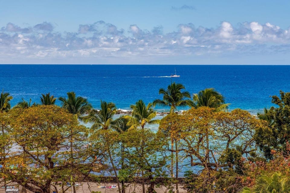 Condo, 1 King Bed with Sofa bed (Kahaluu Bay Villas 304) | View from property