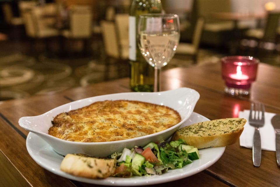 Breakfast and dinner served, British cuisine