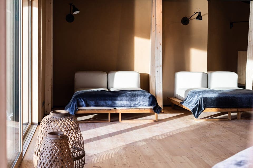 Couples treatment rooms, Turkish bath, body treatments, hydrotherapy