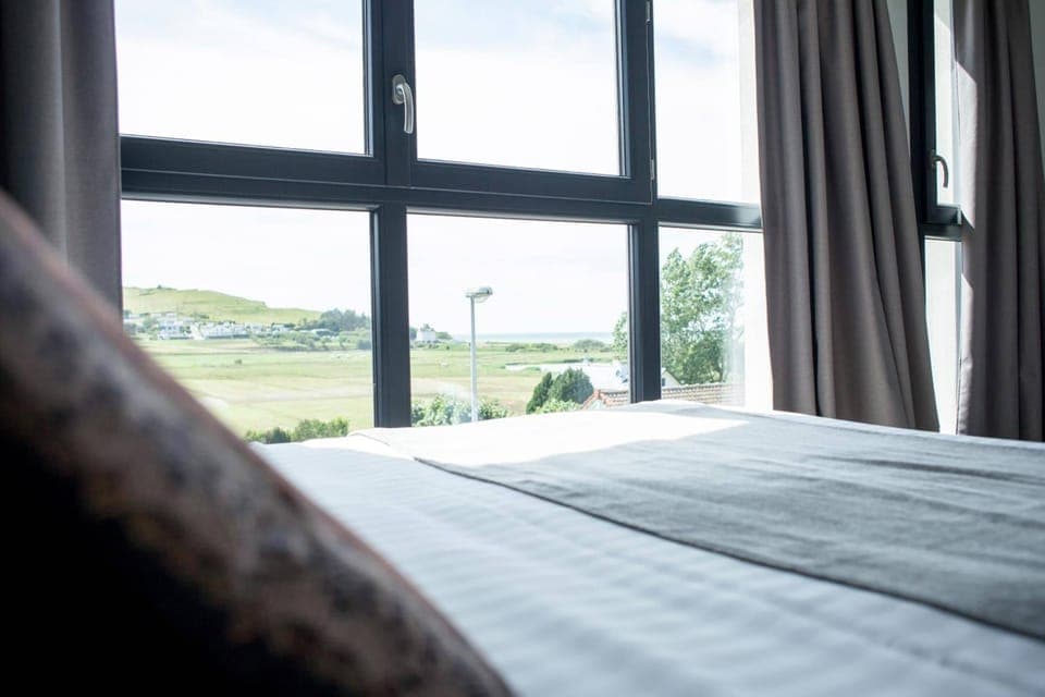 Premium bedding, individually decorated, individually furnished, desk