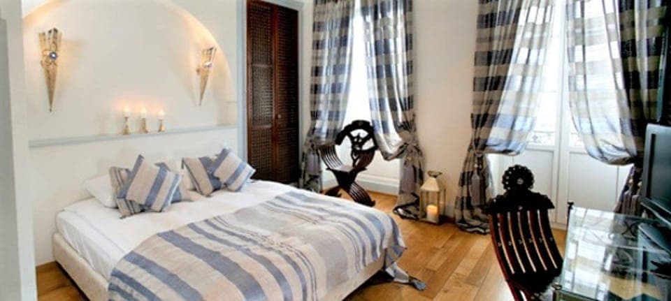 Superior Double Room, Partial Lake View | Premium bedding, desk, blackout drapes, free WiFi