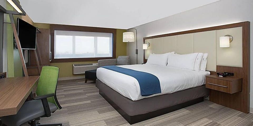 In-room safe, desk, blackout drapes, cribs/infant beds