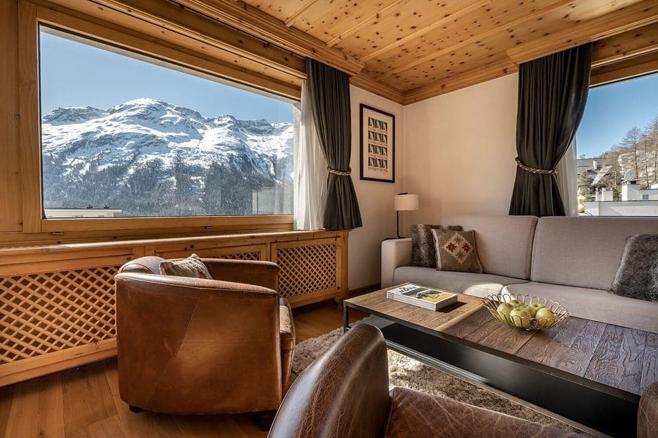 Panoramic Suite, 2 Bedrooms | Living area | Flat-screen TV