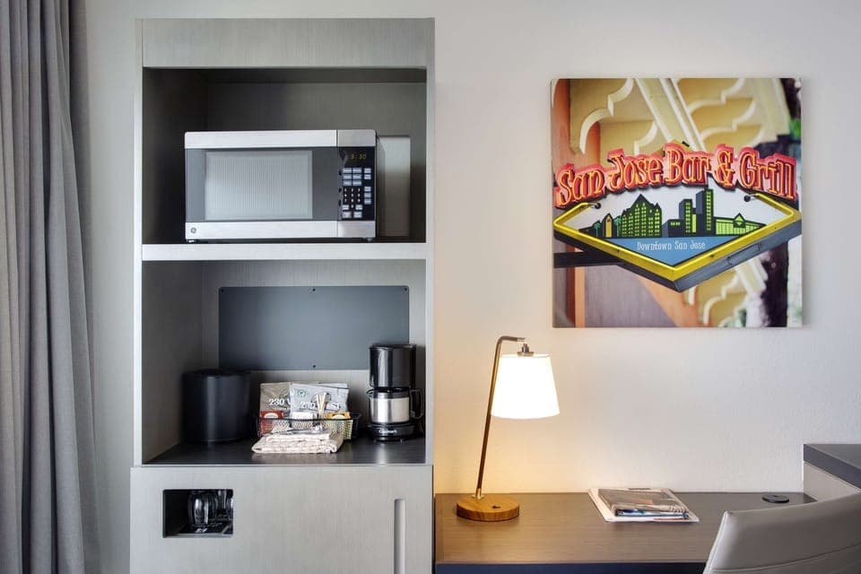 Premium bedding, pillowtop beds, in-room safe, desk