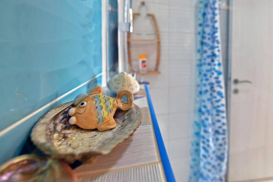 Towels, soap, toilet paper