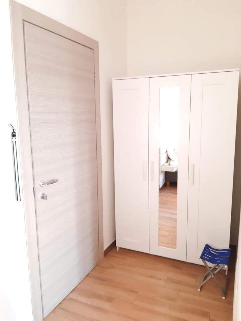 Desk, blackout drapes, soundproofing, iron/ironing board