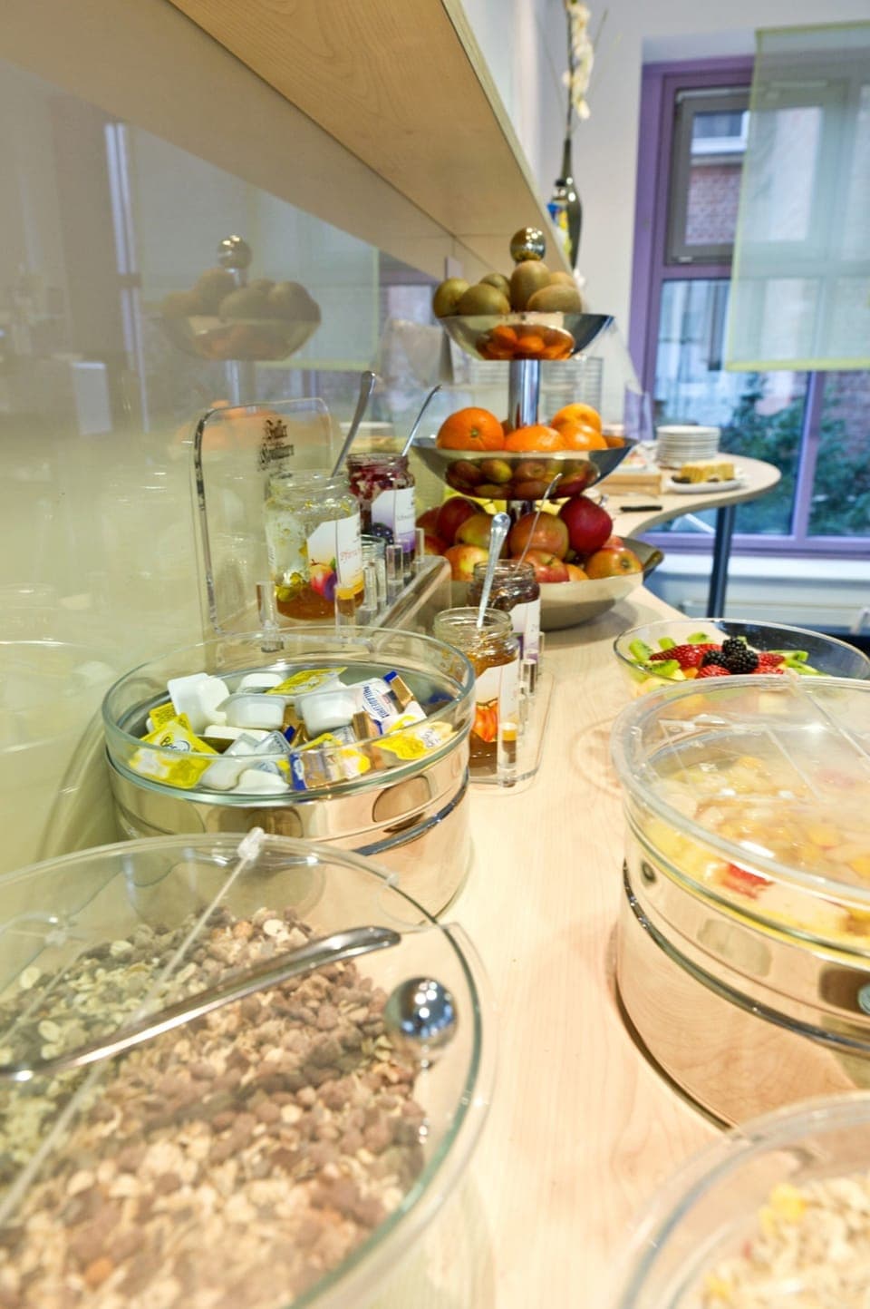 Daily buffet breakfast (EUR 12 per person)