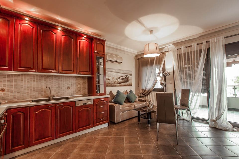 Suite, 2 Bedrooms, Balcony, Sea View | Living area | Flat-screen TV