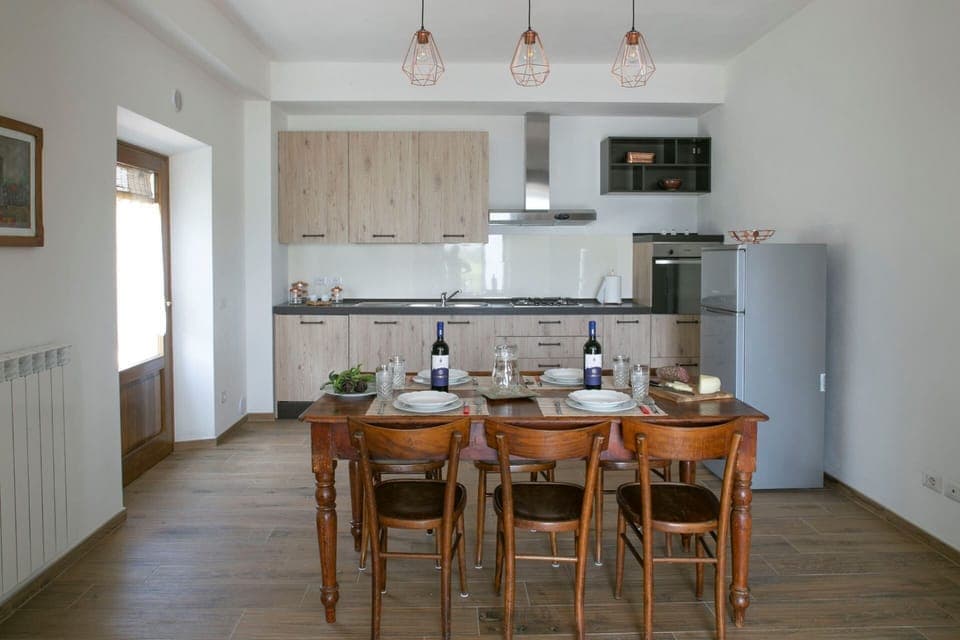 Villa, 3 Bedrooms | Private kitchen | Fridge, microwave, oven, stovetop