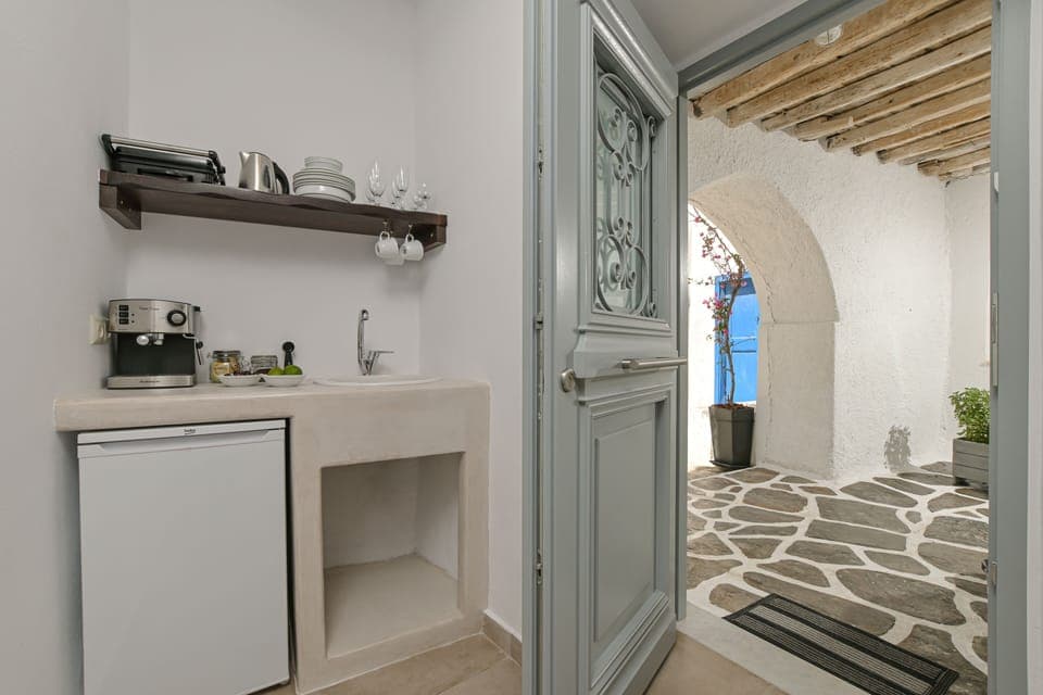 Suite, 1 Bedroom (V.S.II Suite 4) | Private kitchen | Full-size fridge, espresso maker, coffee/tea maker, electric kettle