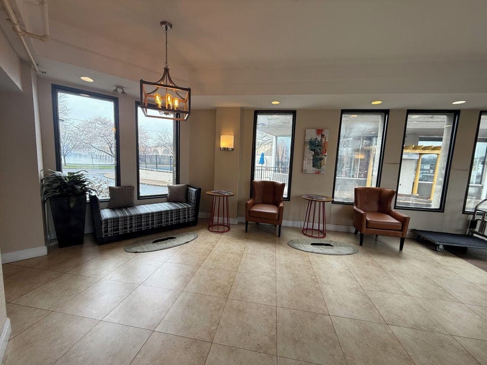Lobby sitting area