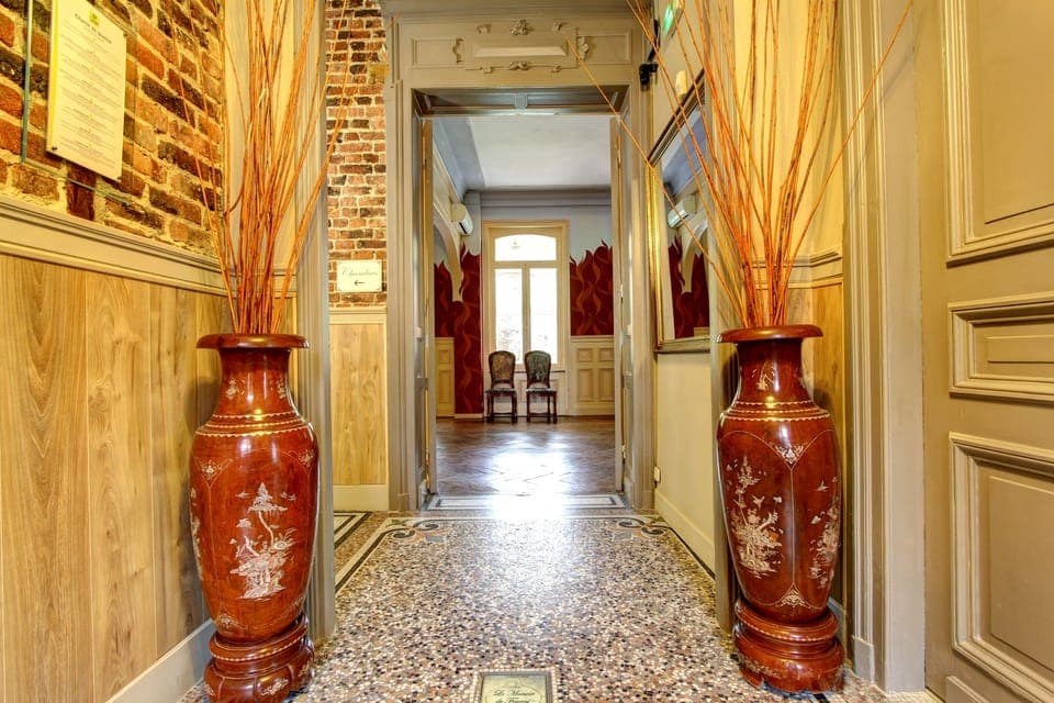 Interior entrance