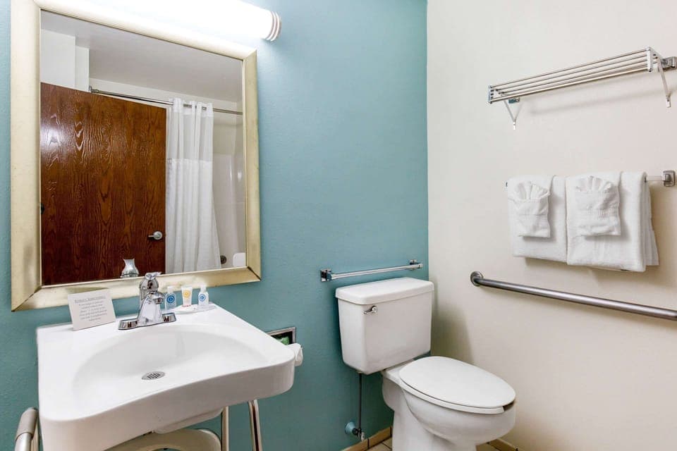 Room, 1 King Bed, Accessible, Non Smoking | Premium bedding, pillowtop beds, desk, iron/ironing board