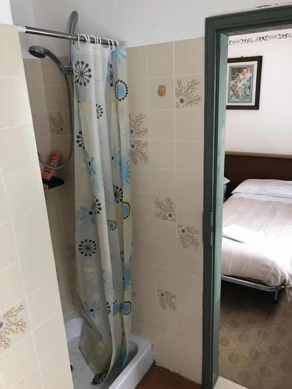 Single Room | Bathroom | Shower, hair dryer, bidet, towels