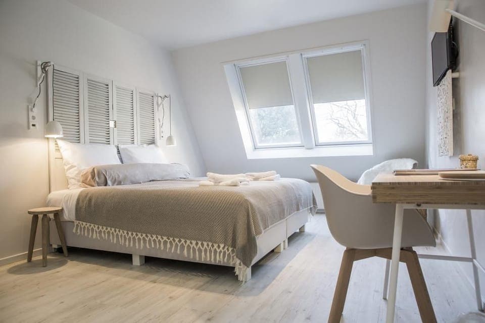 Desk, iron/ironing board, free WiFi, bed sheets