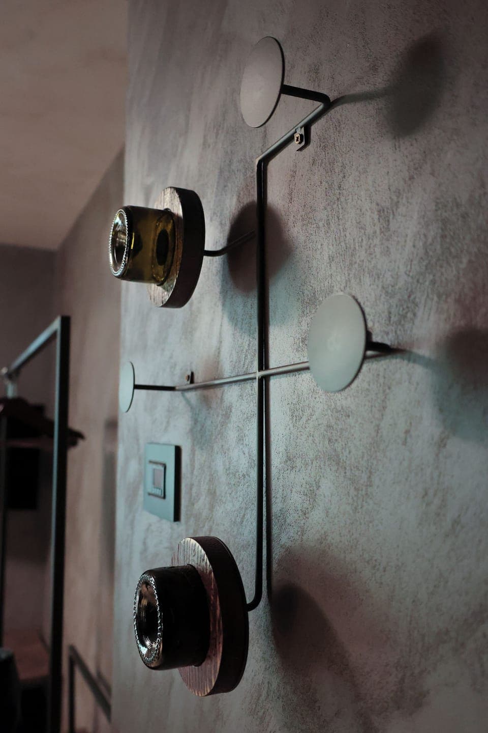 Individually decorated, individually furnished, desk, laptop workspace