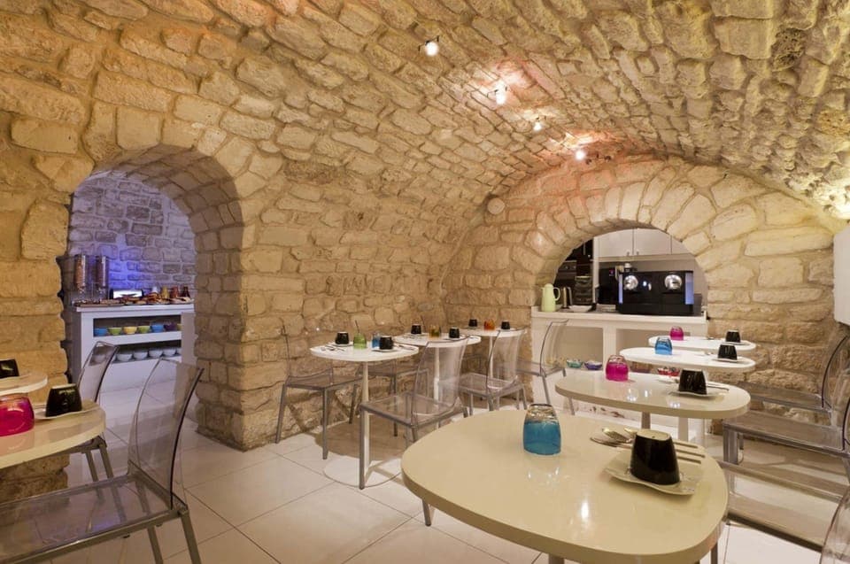 Daily buffet breakfast (EUR 13 per person)