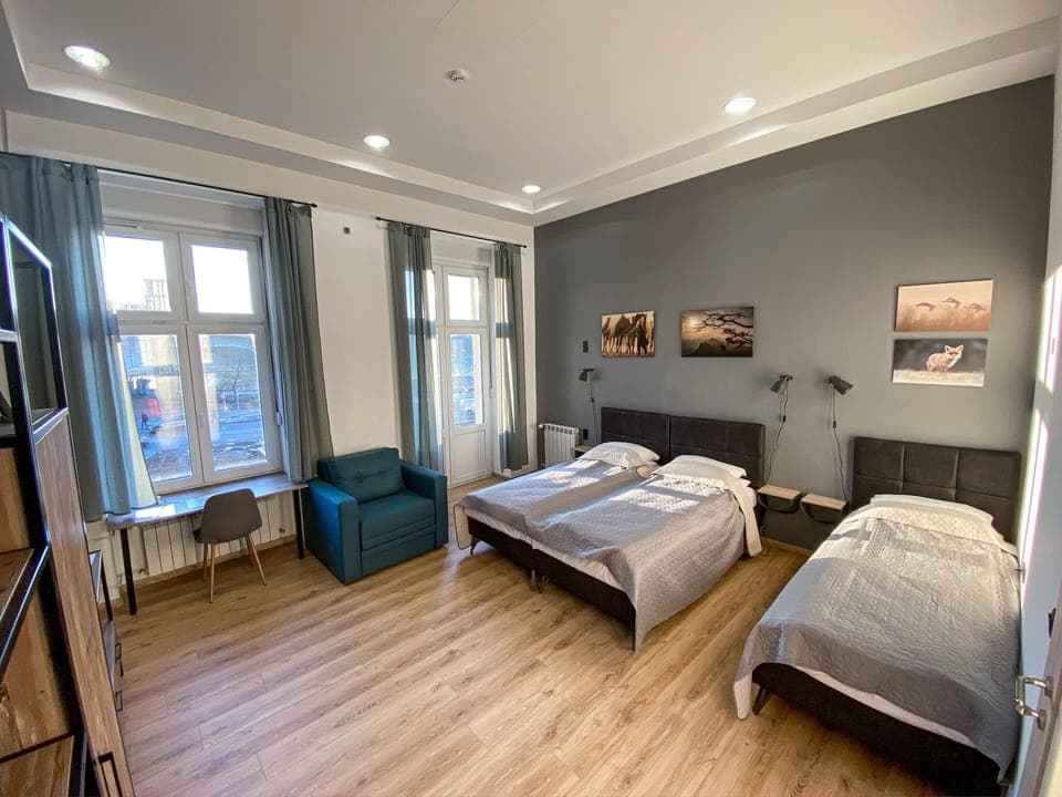 Quadruple Room, Shared Bathroom | Individually decorated, individually furnished, desk, laptop workspace