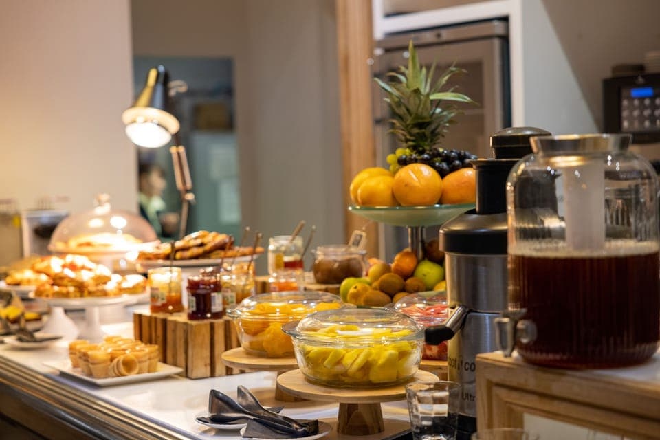 Daily buffet breakfast (EUR 20 per person)