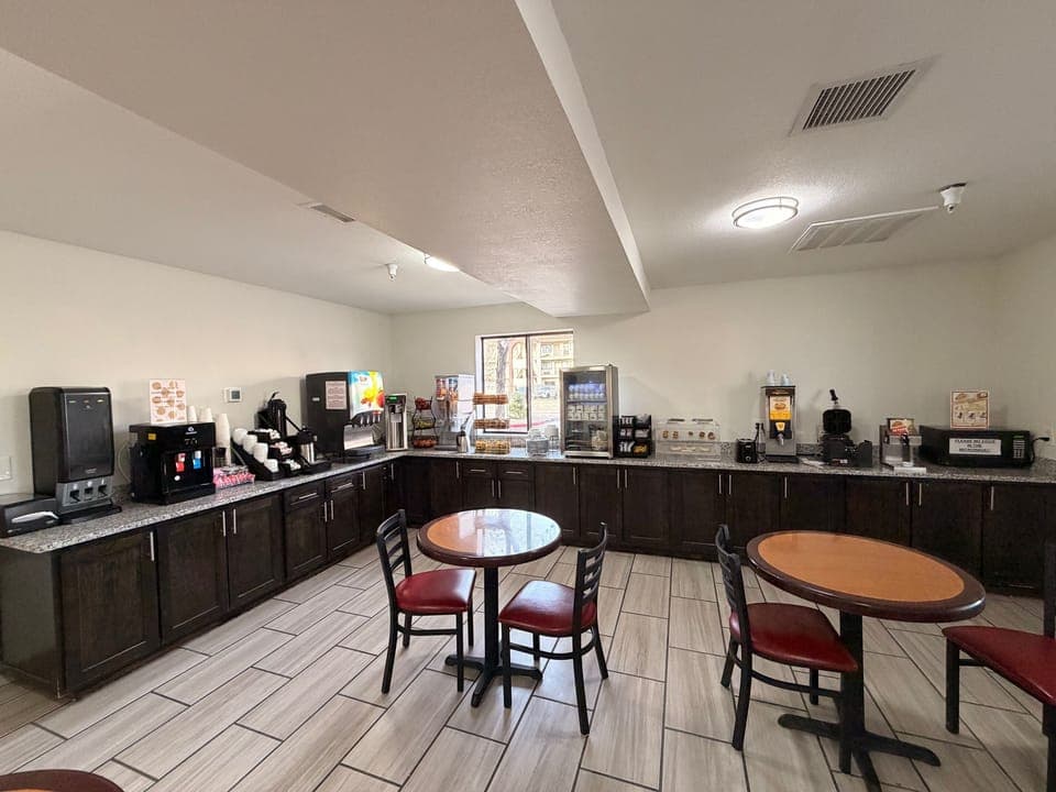 Free daily on-the-go breakfast