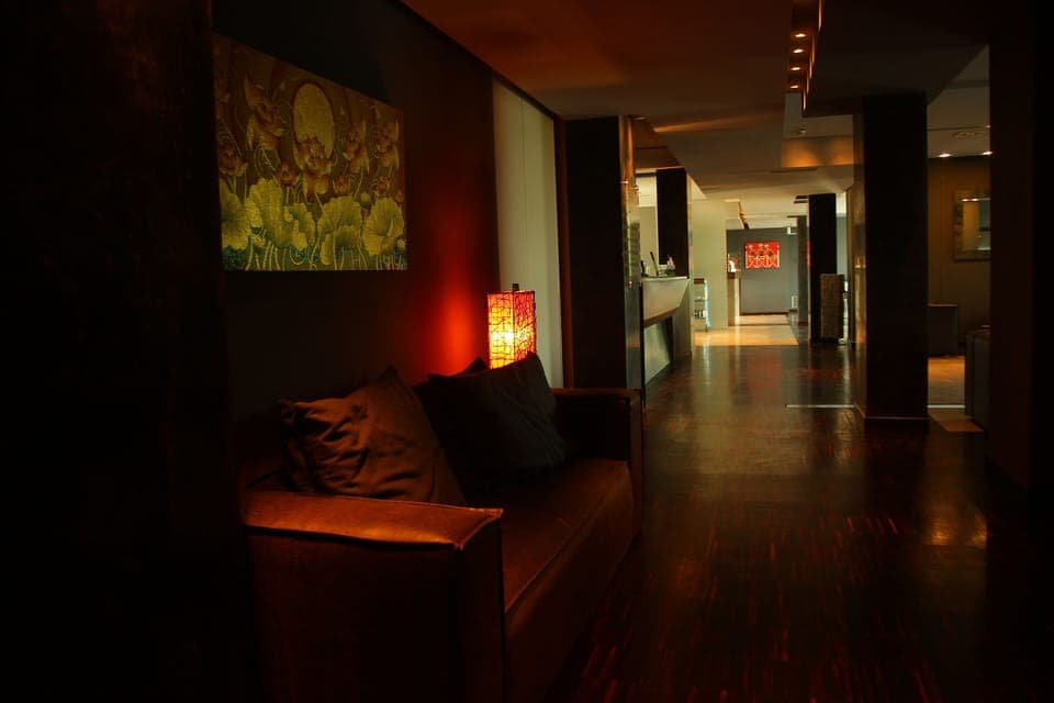 Lobby sitting area
