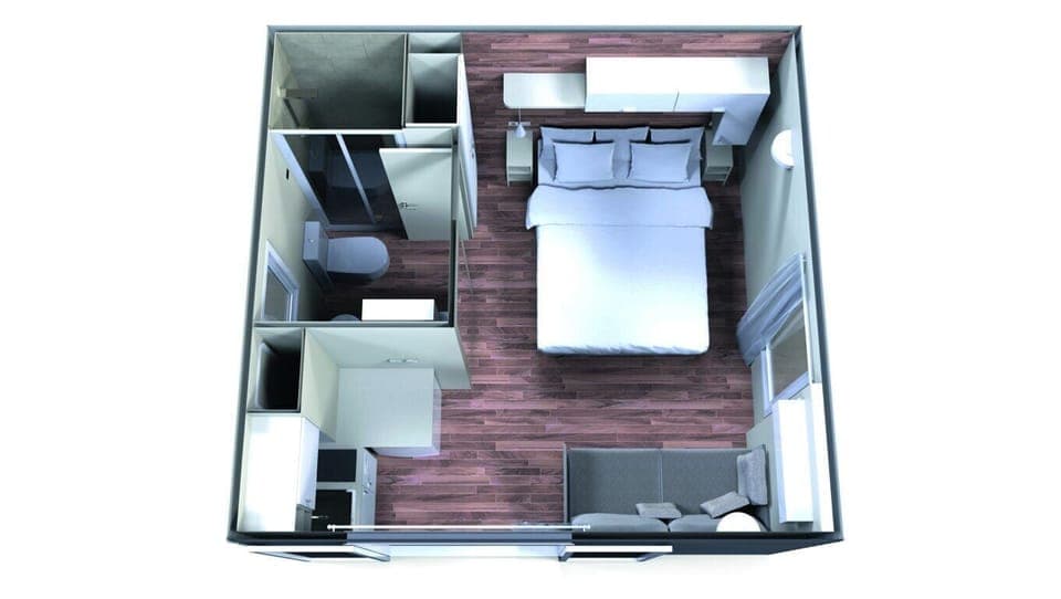 Mobile home SUPERIOR COUPLE | Floor plan