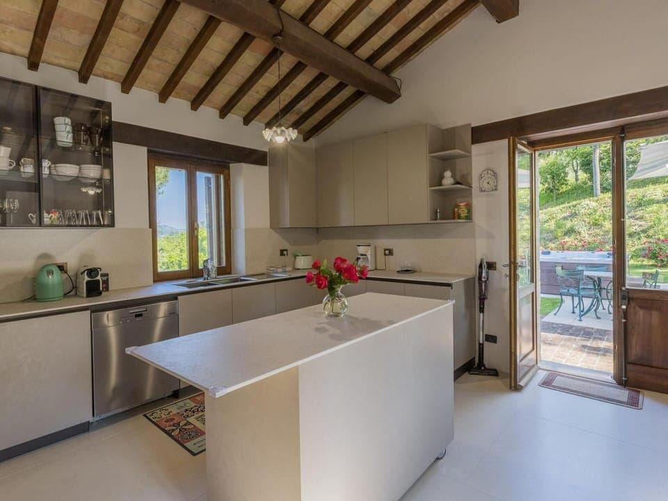 Villa | Private kitchen | Coffee/tea maker, electric kettle, toaster, highchair