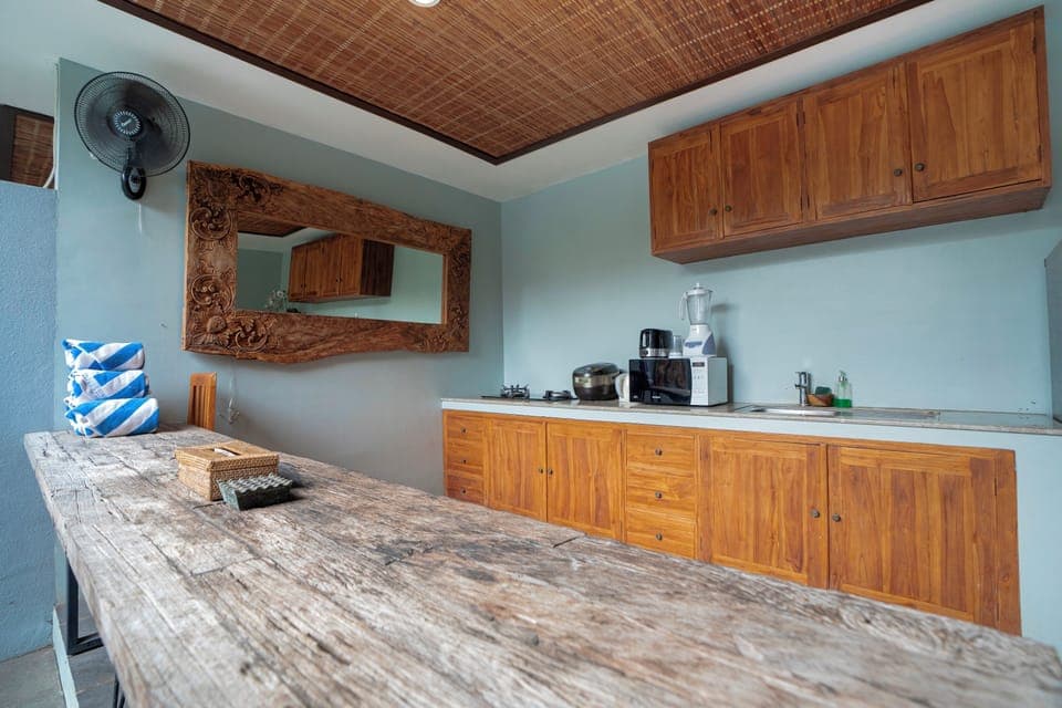 Three Bedroom Private Pool Villa | Private kitchen | Electric kettle, eco-friendly cleaning products