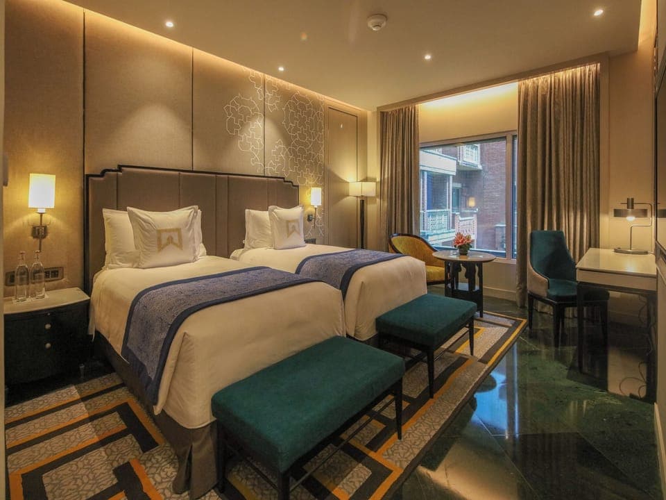 Rajputana Chambers, Twin | Premium bedding, minibar, in-room safe, individually decorated