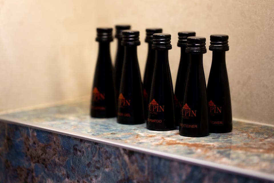 Shower, free toiletries, hair dryer, bathrobes