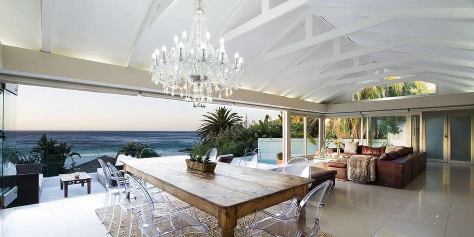 Luxury House | Living area | 75-inch flat-screen TV with digital channels, TV