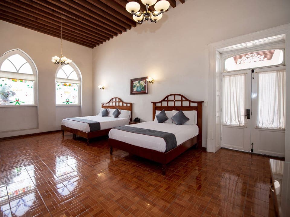 Down comforters, in-room safe, iron/ironing board, free WiFi