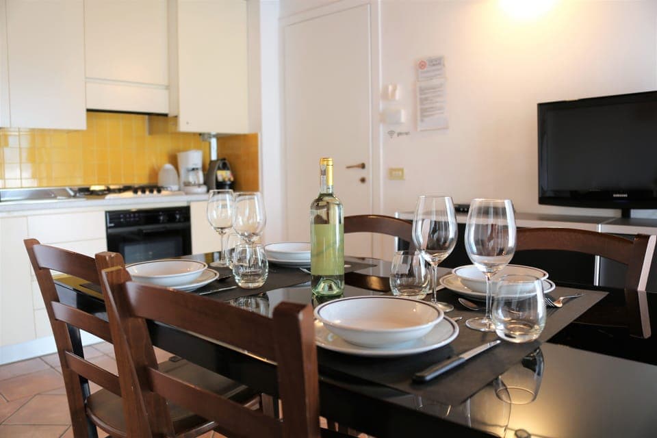 Apartment, 2 Bedrooms, Garden View | Private kitchen | Fridge, espresso maker, coffee/tea maker, electric kettle