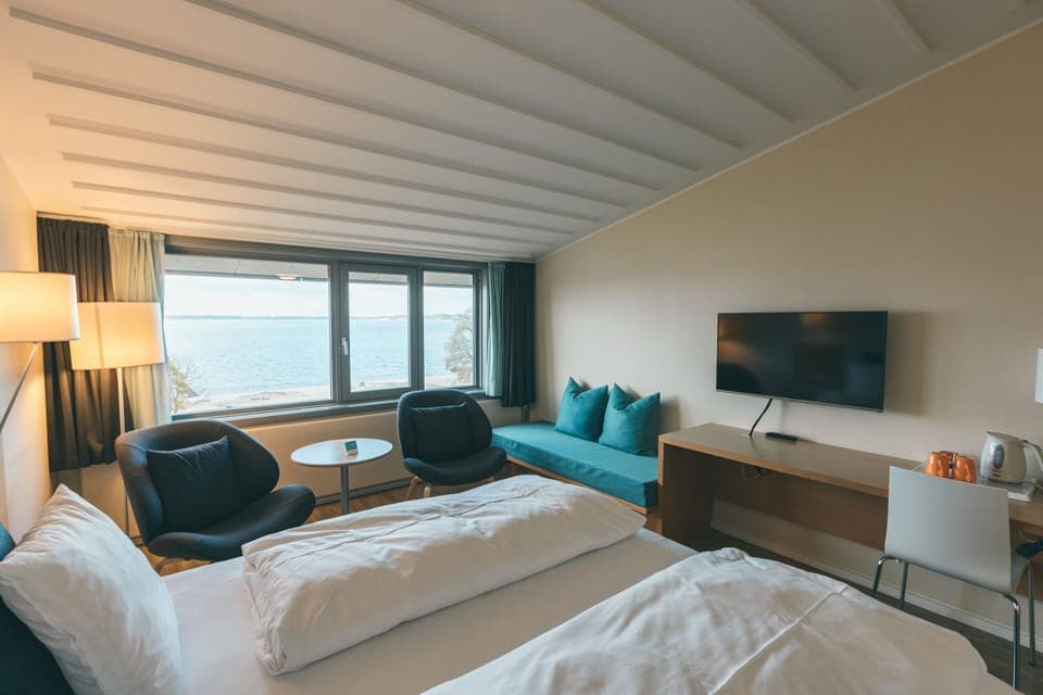 Superior Double Room, 1 King Bed, Non Smoking | Hypo-allergenic bedding, desk, laptop workspace, iron/ironing board