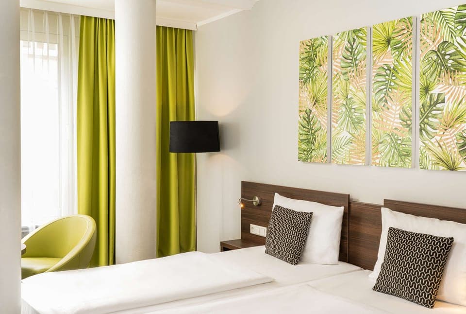 Minibar, in-room safe, desk, blackout drapes