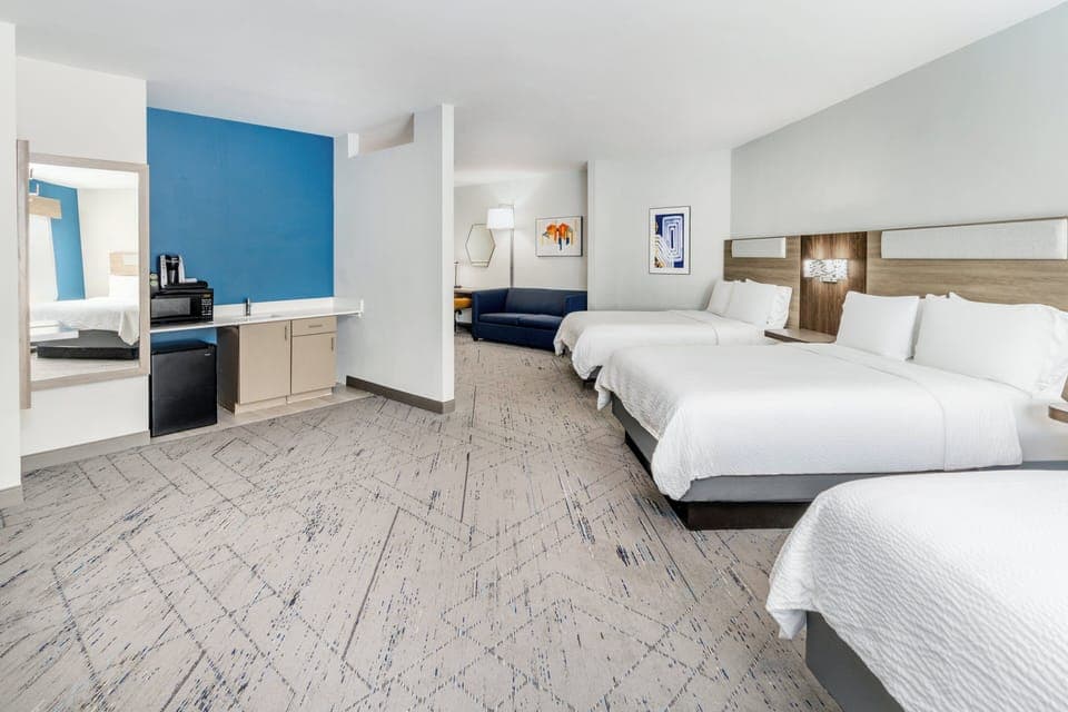 Suite, Multiple Beds, Accessible (Communications Accessible) | In-room safe, blackout drapes, iron/ironing board